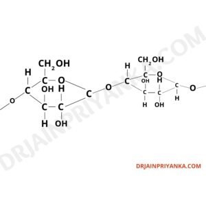 Types of Carbohydrates - Type of fibers - Type of insolible fibres , cellulase , cellulose , Beta 1,4 , roughage , hemicelluose