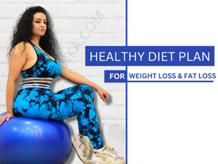 Healthy Diet Plan For Weight Loss & Fat Loss