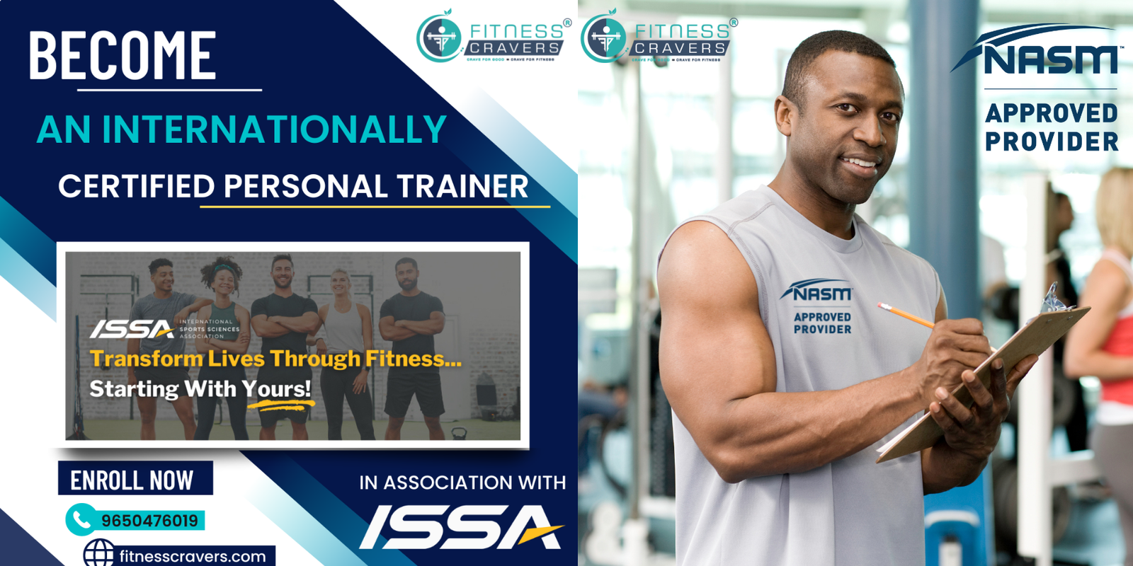 ISSA & NASM Personal Trainer Certification Course